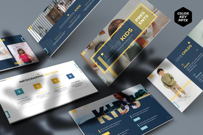 Active Kids - Presentation Template