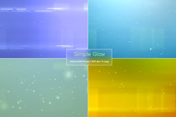 Simple Glow Backgrounds