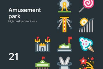 Amusement Park Icons