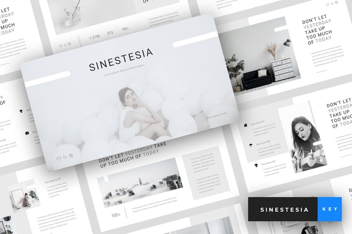 Sinestesia - Magazine Keynote Template