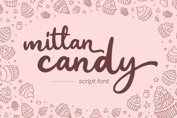 Mittan Candy - Script Font
