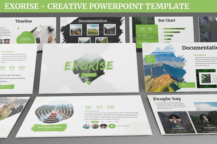 Exorise - Creative Powerpoint Template