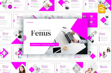 Fenus - Creative Agency Keynote Template