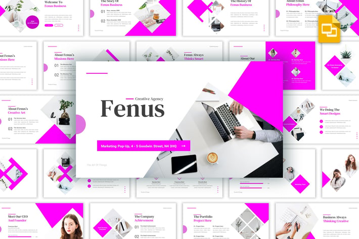 Fenus - Creative Agency Keynote Template