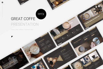 Great Coffee - Powerpoint Template