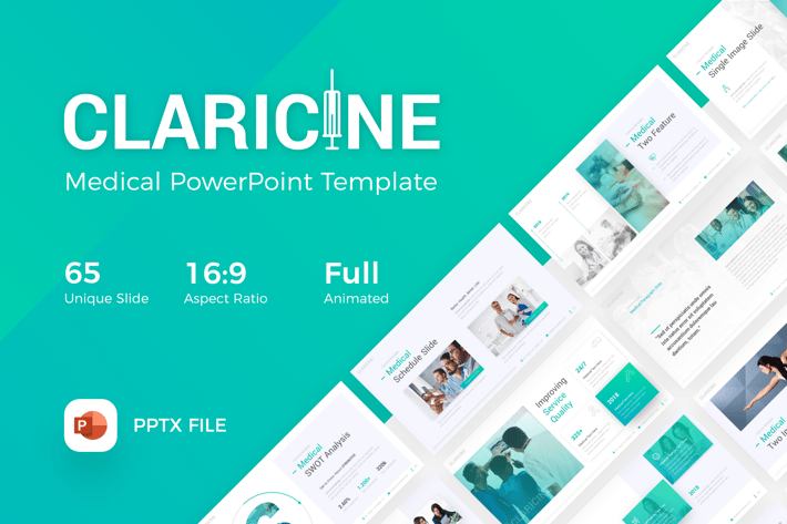Claricine Medical PowerPoint Template