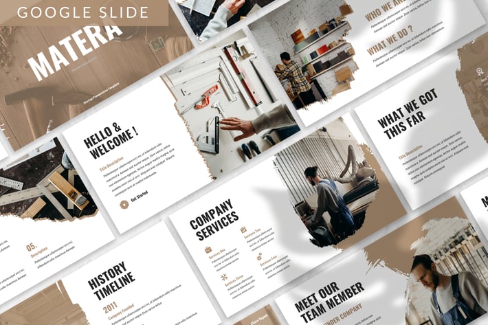 Matera - Company Google Slide Template