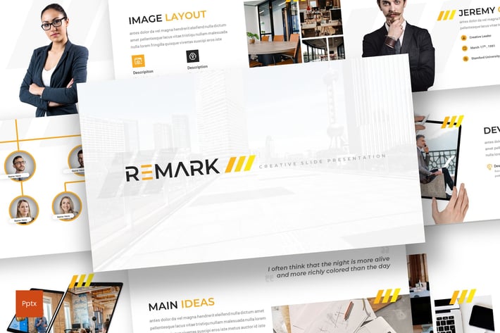 Remark - Business Powerpoint Template