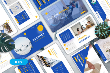 Arsanta - Insurance Keynote Templates