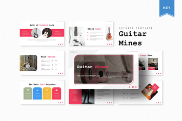 Guitar Mines | Keynote Template