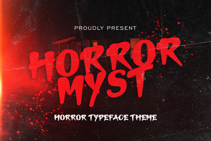 Horror Movie Font - Horrormyst