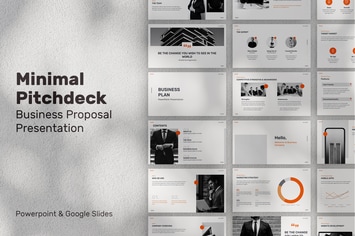 Minimal Pitch Deck Presentation