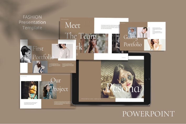 PESONA - Fashion Powerpoint Template
