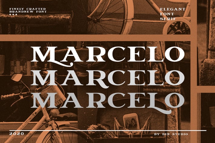 Marcelo - Modern  Serif Font