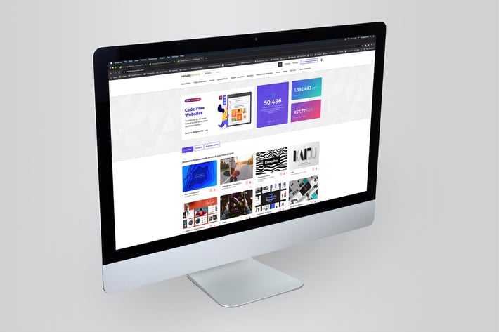 iMac 27 Inches Mockup