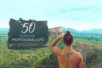 50 Paradise LUTs Pack