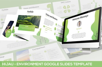 Hijau - Environment Google Slides Template