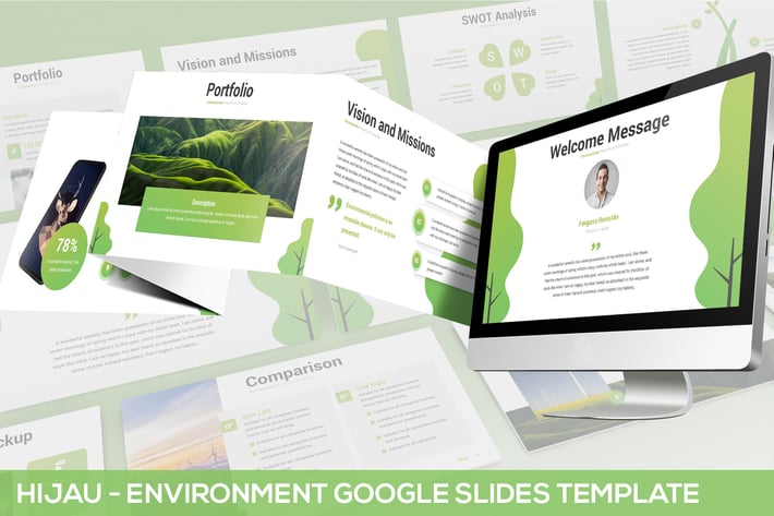 Hijau - Environment Google Slides Template