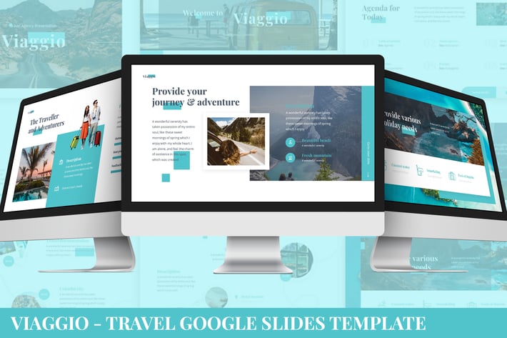 Viaggio - Travel Google Slides Template
