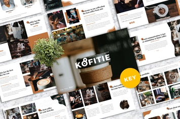 Kofitie – Coffeeshop Business Keynote Template