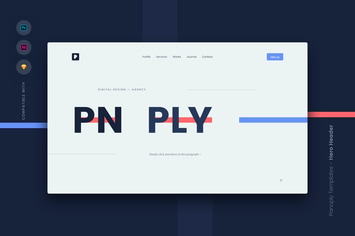 Web Templates UI Kit - Hero Header 2