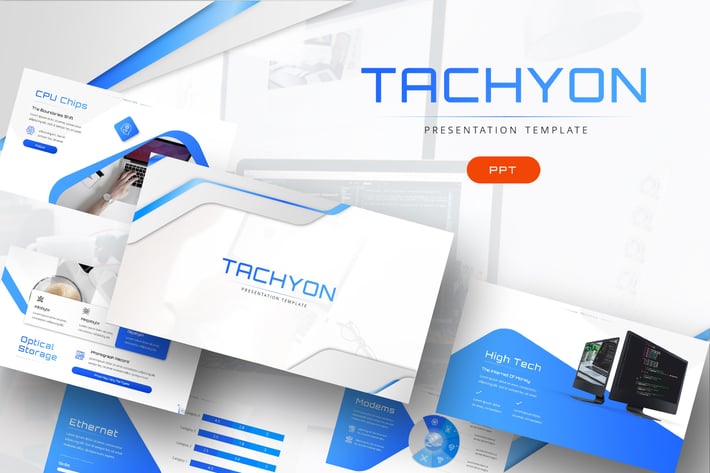 Tachyon - IT Company Powerpoint Template