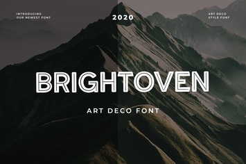 Brightoven Sans Serif Display Font