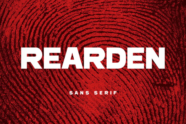 Rearden - Sans Serif Font