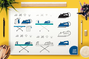 Iron Appliance Symbols