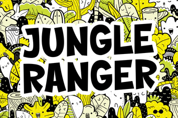 Jungle Ranger - The Playful Gaming Font