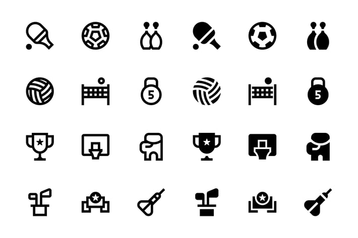 60 Sports Icons