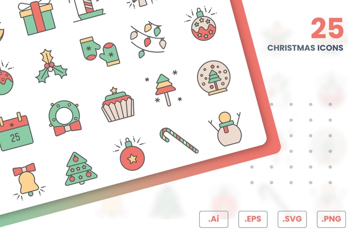 Christmas Icons Set
