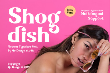 Shogdish - Serif & Modern Typeface Font