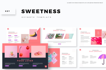 Sweetness - Keynote Template