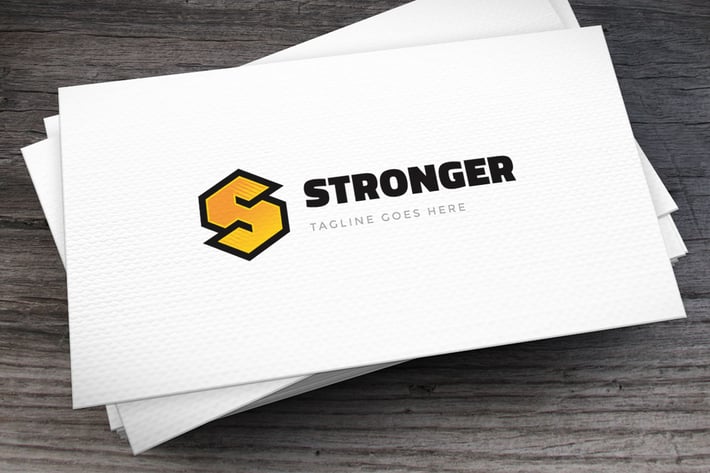 Stronger Letter S Logo Template