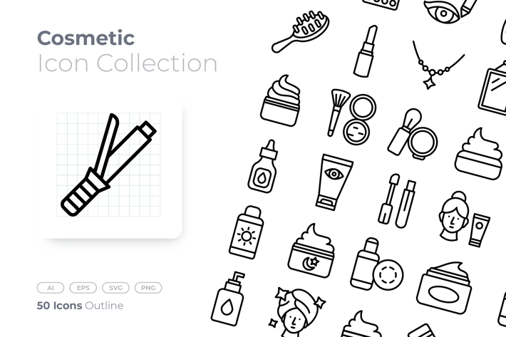 Cosmetic Outline Icon
