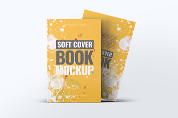 Soft Cover Book Mock-Up