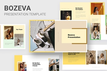Bozeva - Lifestyle Look Book Powerpoint