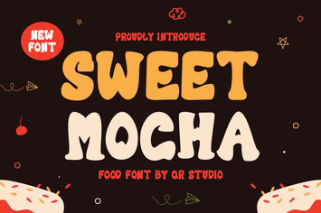 Sweet Mocha - Display Font