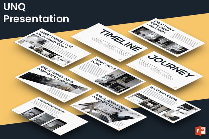 UNQ - Powerpoint Presentation Template