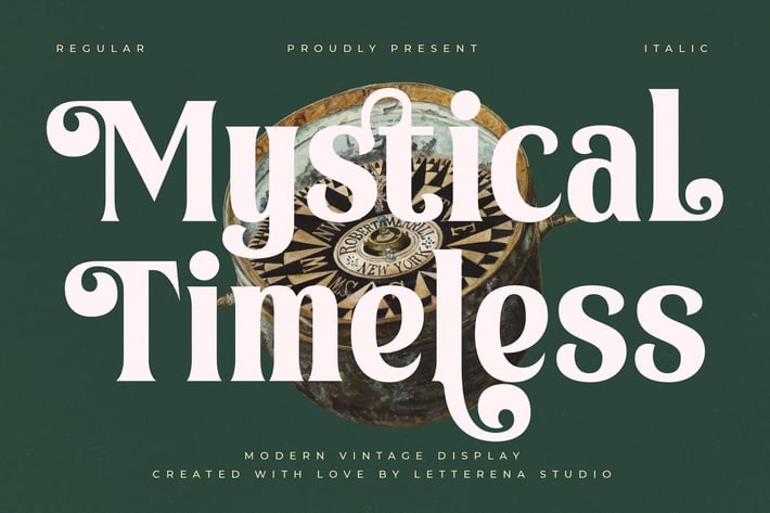 Mystical Timeless Modern Vintage Display