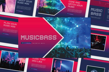 MusicBass - Keynote Template