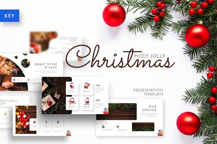 Holy Joly - Christmas Keynote Template