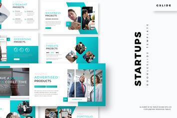 Startups - Google Slide Template