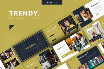 Trendy - Keynote Template