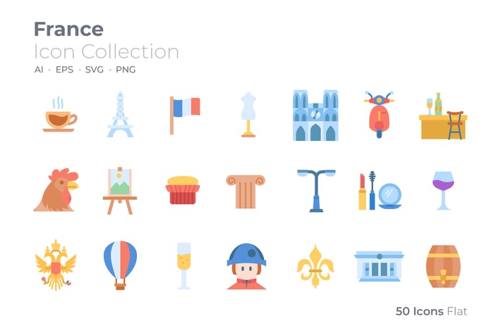 France Color Icon