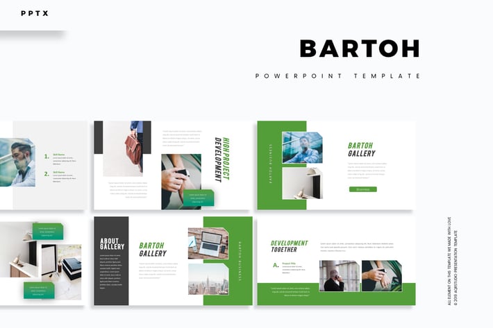 Bartoh - Powerpoint Template