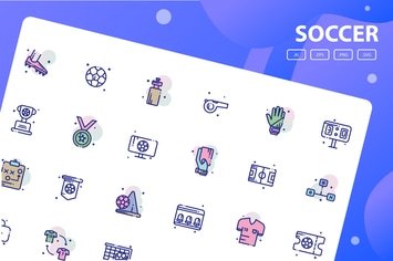 Soccer/Football Icon Pack