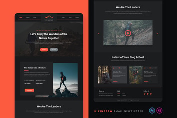 Hikingfaw Email Newsletter