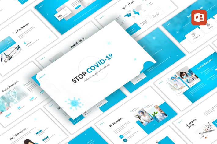 Stop Pandemic - Nonprofit PowerPoint Template